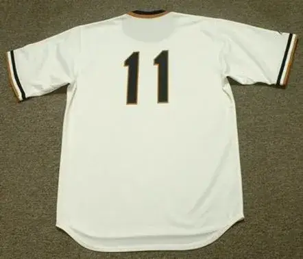JOSE PAGAN Pittsburgh Pirates 1971 Majestic Cooperstown Throwback Baseball Jersey 