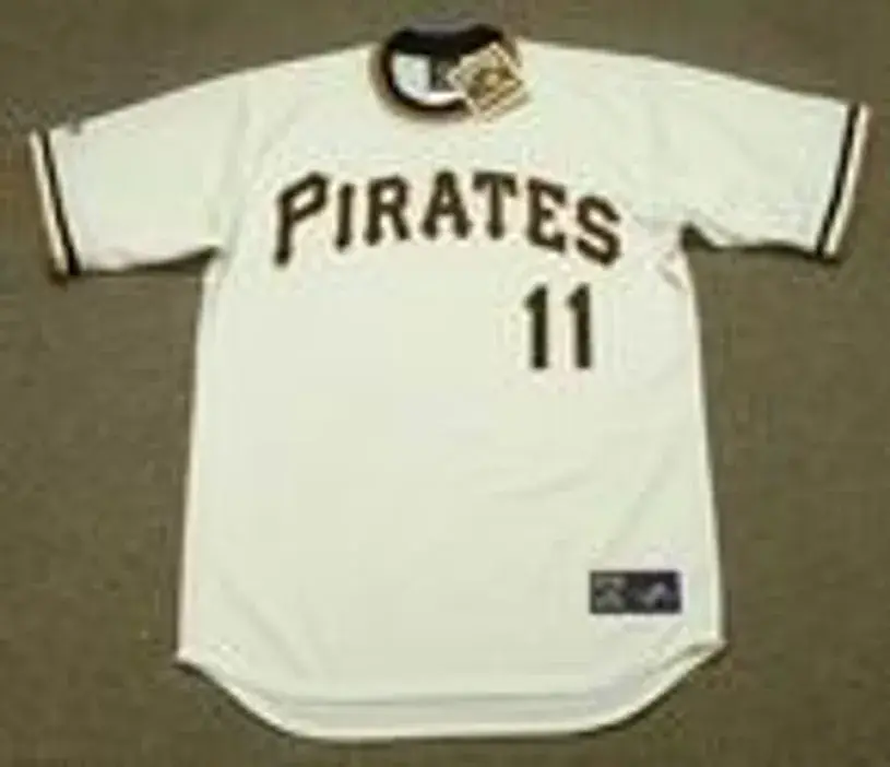 JOSE PAGAN Pittsburgh Pirates 1971 Majestic Cooperstown Throwback Baseball Jersey 
