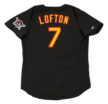 KENNY LOFTON Pittsburgh Pirates 2003 Majestic Throwback Baseball Jersey 