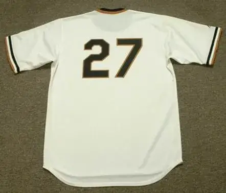 KENT TEKULVE Pittsburgh Pirates 1975 Majestic Cooperstown Throwback Baseball Jersey 