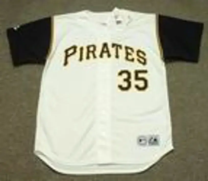 MANNY SANGUILLEN Pittsburgh Pirates 1969 Majestic Throwback Home Baseball Jersey 