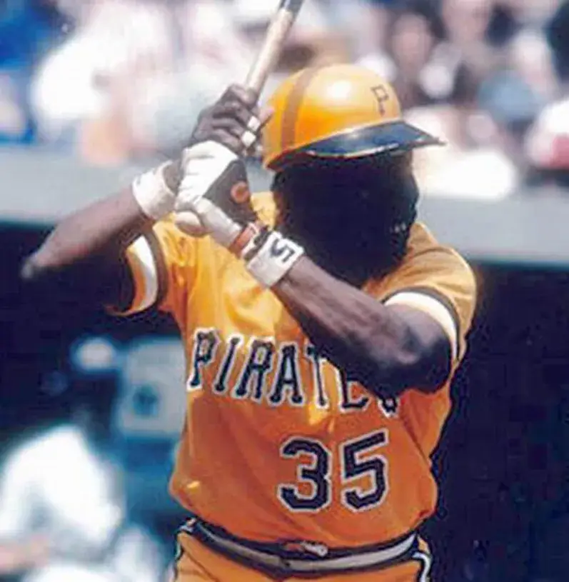 MANNY SANGUILLEN Pittsburgh Pirates 1979 Majestic Cooperstown Home Baseball Jersey 