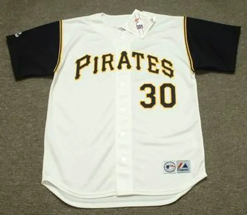 MAURY WILLS Pittsburgh Pirates 1967 Majestic Throwback Home Baseball Jersey