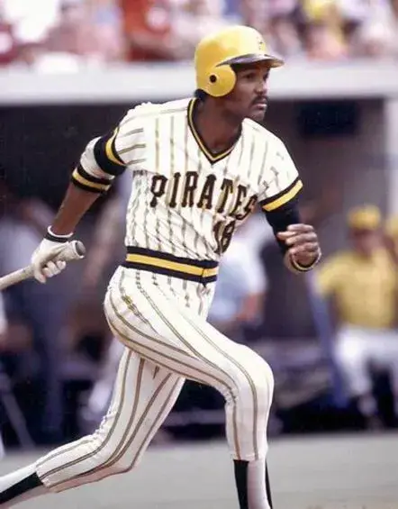 OMAR MORENO Pittsburgh Pirates 1978 Majestic Cooperstown Home Baseball Jersey 