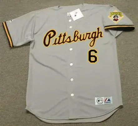 ORLANDO MERCED Pittsburgh Pirates 1992 Majestic Throwback Away Baseball Jersey
