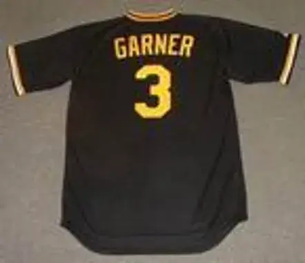 PHIL GARNER Pittsburgh Pirates 1979 Majestic Cooperstown Throwback Baseball Jersey 