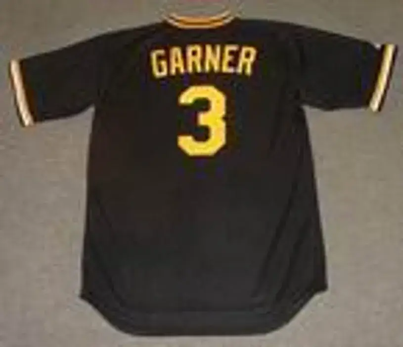 PHIL GARNER Pittsburgh Pirates 1979 Majestic Cooperstown Throwback Baseball Jersey 