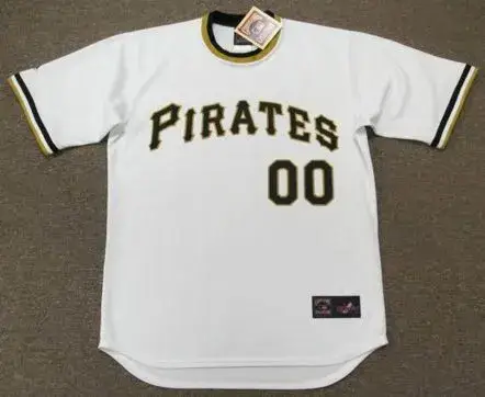 PITTSBURGH PIRATES 1970’s Majestic Cooperstown Home Jersey Customized “Any Name & Number(s)”