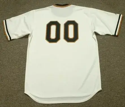PITTSBURGH PIRATES 1970’s Majestic Throwback Jersey Customized “Any Number(s)”