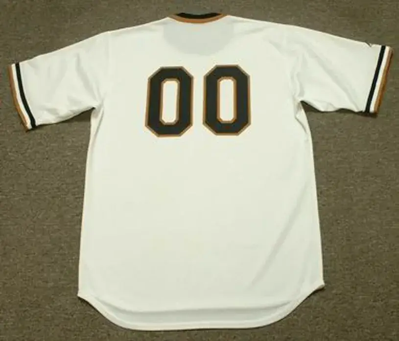 PITTSBURGH PIRATES 1970’s Majestic Throwback Jersey Customized “Any Number(s)”