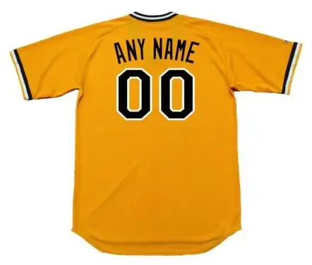 PITTSBURGH PIRATES 1979 Majestic Home Throwback Jersey Customized “Any Name & Number(s)” 