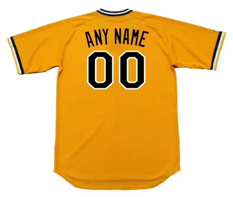 PITTSBURGH PIRATES 1979 Majestic Home Throwback Jersey Customized “Any Name & Number(s)” 