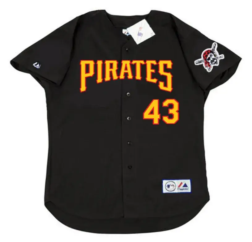 RAUL MONDESI Pittsburgh Pirates 2004 Majestic Throwback Baseball Jersey