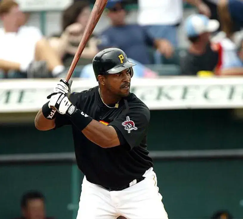RAUL MONDESI Pittsburgh Pirates 2004 Majestic Throwback Baseball Jersey 
