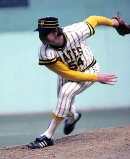 RICH GOSSAGE Pittsburgh Pirates 1977 Majestic Cooperstown Home Baseball Jersey 