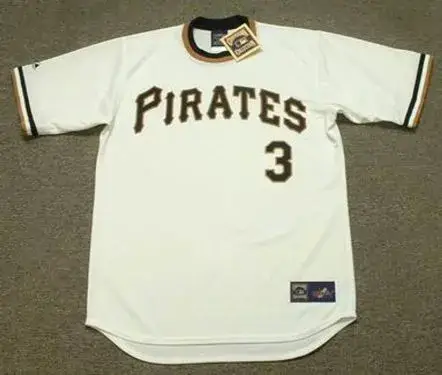 RICHIE HEBNER Pittsburgh Pirates 1974 Majestic Cooperstown Throwback Baseball Jersey
