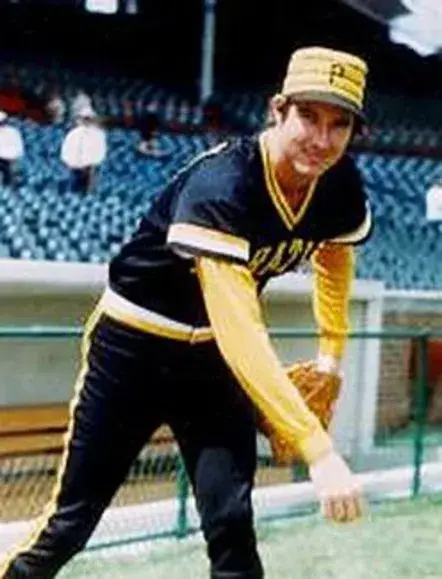 RICK RHODEN Pittsburgh Pirates 1982 Majestic Cooperstown Throwback Baseball Jersey 