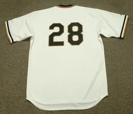 STEVE BLASS Pittsburgh Pirates 1971 Home Majestic Throwback Baseball Jersey
