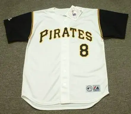 WILLIE STARGELL Pittsburgh Pirates 1966 Majestic Throwback Home Baseball Jersey