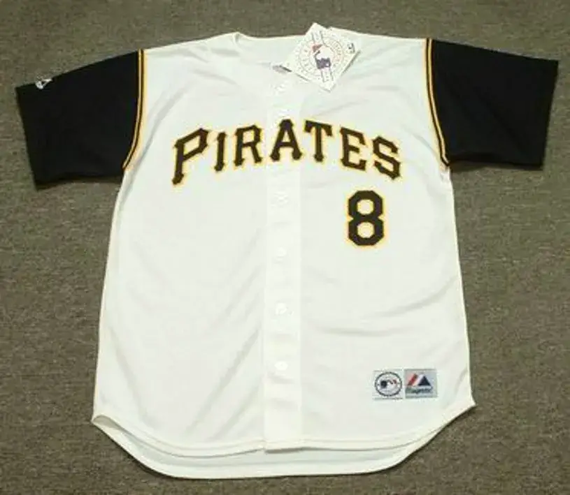 WILLIE STARGELL Pittsburgh Pirates 1966 Majestic Throwback Home Baseball Jersey