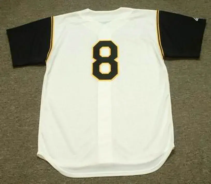 WILLIE STARGELL Pittsburgh Pirates 1966 Majestic Throwback Home Baseball Jersey 