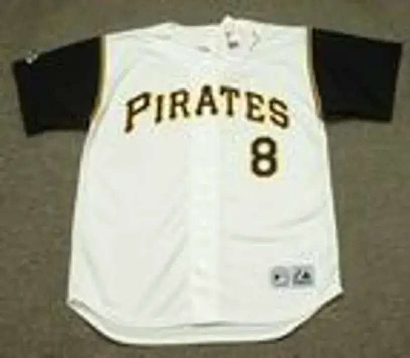 WILLIE STARGELL Pittsburgh Pirates 1966 Majestic Throwback Home Baseball Jersey 
