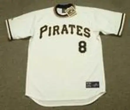 WILLIE STARGELL Pittsburgh Pirates 1971 Home Majestic Throwback Baseball Jersey 