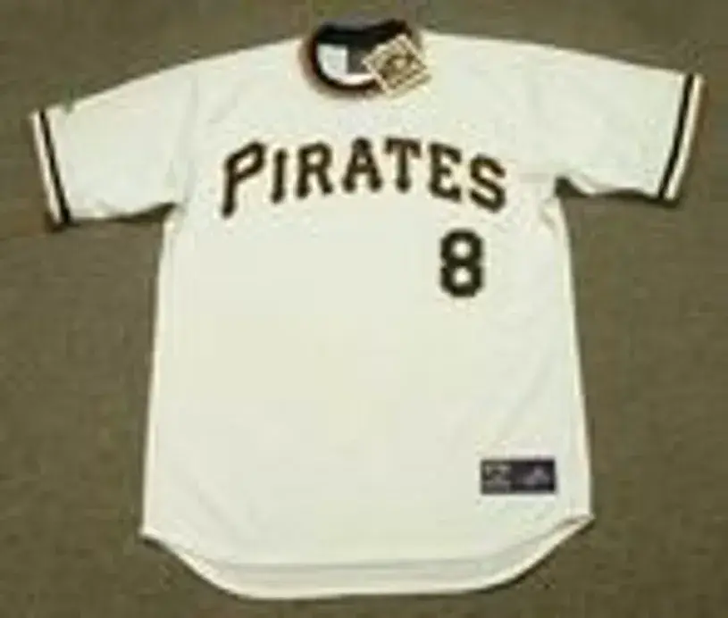 WILLIE STARGELL Pittsburgh Pirates 1971 Home Majestic Throwback Baseball Jersey 