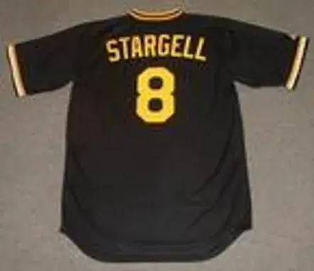 WILLIE STARGELL Pittsburgh Pirates 1979 Majestic Cooperstown Throwback Baseball Jersey 