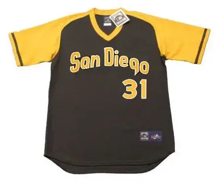DAVE WINFIELD San Diego Padres 1979 Away Majestic Baseball Throwback Jersey 