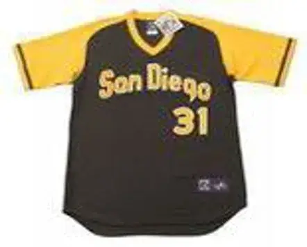 DAVE WINFIELD San Diego Padres 1979 Away Majestic Baseball Throwback Jersey 