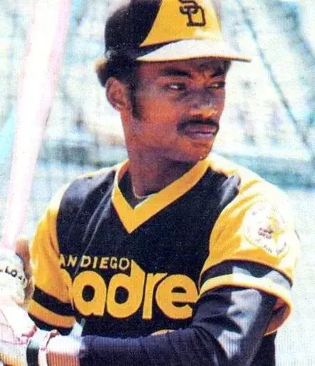 DERREL THOMAS San Diego Padres 1978 Away Majestic Baseball Throwback Jersey 