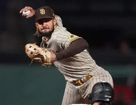 FERNANDO TATIS JR. San Diego Padres 1980’s Away Majestic Throwback Baseball Jersey 