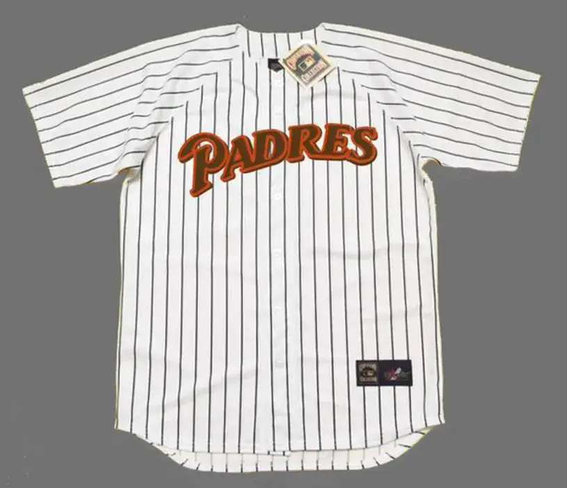 FERNANDO TATIS JR. San Diego Padres 1980’s Home Majestic Throwback Baseball Jersey