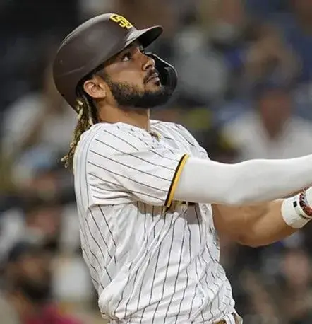 FERNANDO TATIS JR. San Diego Padres 1980’s Home Majestic Throwback Baseball Jersey 