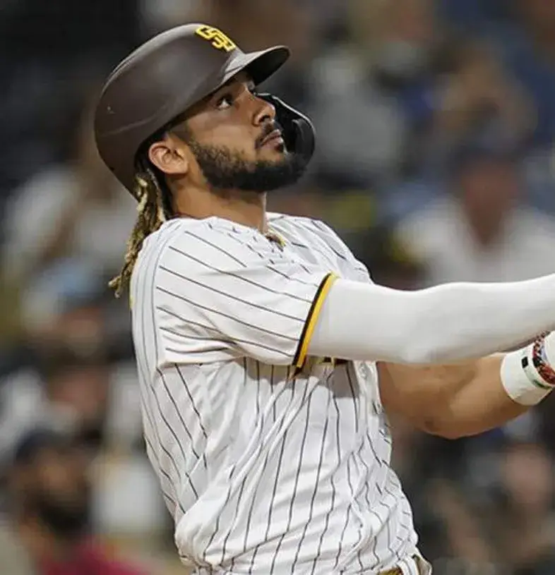 FERNANDO TATIS JR. San Diego Padres 1980’s Home Majestic Throwback Baseball Jersey 
