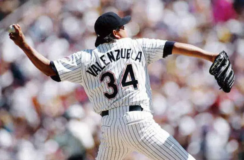 FERNANDO VALENZUELA San Diego Padres 1996 Home Majestic Throwback Baseball Jersey 