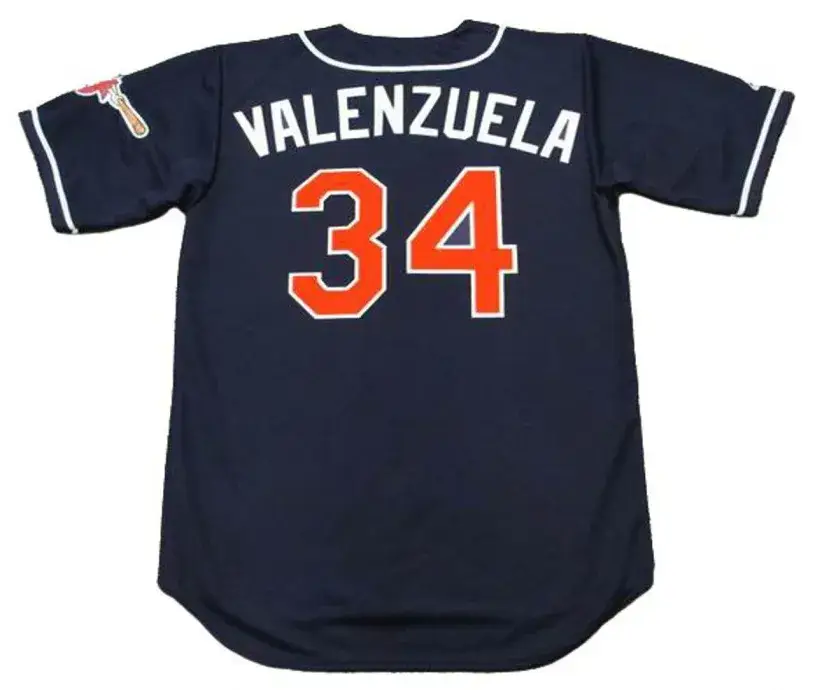 FERNANDO VALENZUELA San Diego Padres 1997 Majestic Throwback Alternate Jersey 