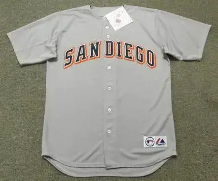 FRED McGRIFF San Diego Padres 1992 Away Majestic Baseball Throwback Jersey