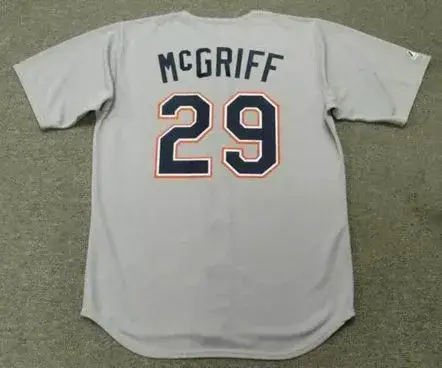 FRED McGRIFF San Diego Padres 1992 Away Majestic Baseball Throwback Jersey 