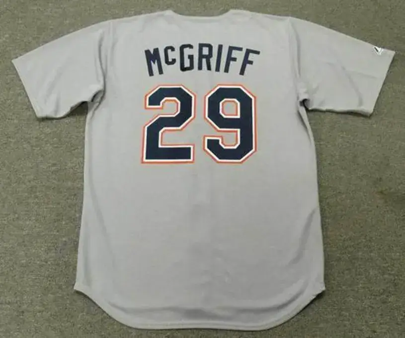 FRED McGRIFF San Diego Padres 1992 Away Majestic Baseball Throwback Jersey 