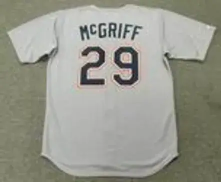 FRED McGRIFF San Diego Padres 1992 Away Majestic Baseball Throwback Jersey 