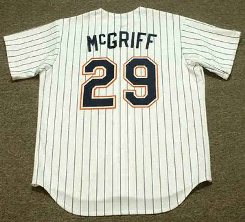 FRED McGRIFF San Diego Padres 1992 Home Majestic Throwback Baseball Jersey 