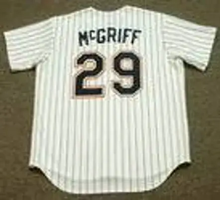 FRED McGRIFF San Diego Padres 1992 Home Majestic Throwback Baseball Jersey 