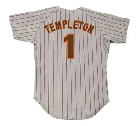 GARRY TEMPLETON San Diego Padres 1986 Away Majestic Throwback Baseball Jersey