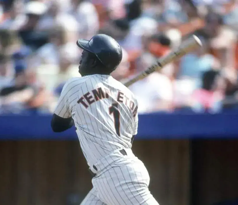GARRY TEMPLETON San Diego Padres 1986 Away Majestic Throwback Baseball Jersey 