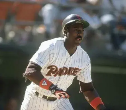 GARRY TEMPLETON San Diego Padres 1986 Home  Majestic Throwback Baseball Jersey 