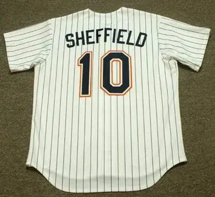 GARY SHEFFIELD San Diego Padres 1992 Home Majestic Throwback Baseball Jersey 