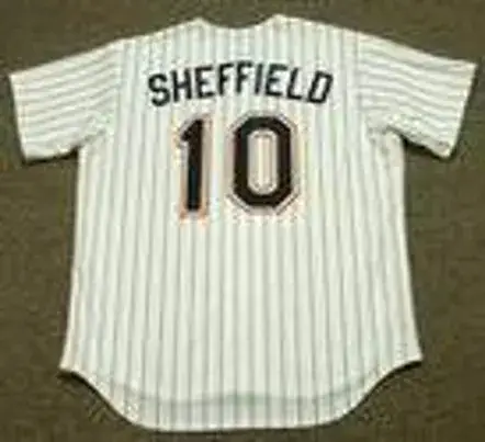 GARY SHEFFIELD San Diego Padres 1992 Home Majestic Throwback Baseball Jersey 
