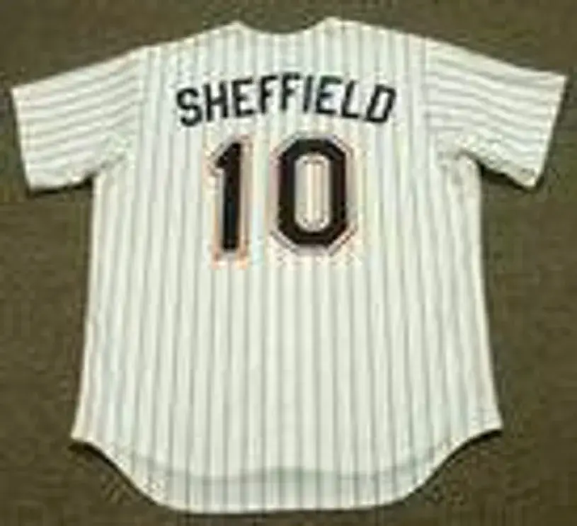 GARY SHEFFIELD San Diego Padres 1992 Home Majestic Throwback Baseball Jersey 